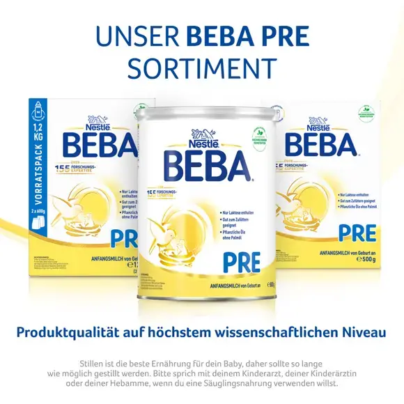 BEBA pre Sortiment BEBA pre Sortiment