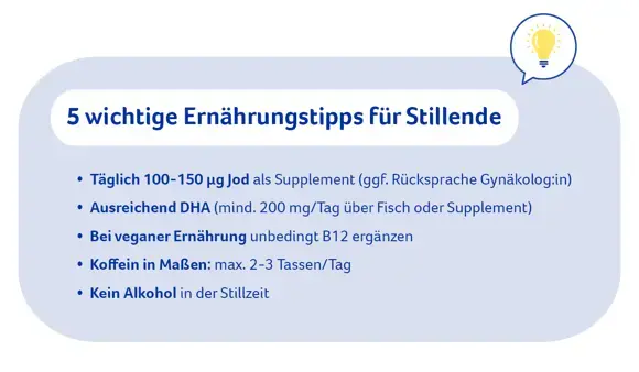 5 wichtige Ernährungstipps für Stillende 5 wichtige Ernährungstipps für Stillende